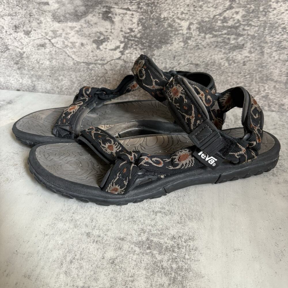 Vintage Teva Hurricane Sandals Scorpion Trail Geometric Size 11 Outdoor Hiking